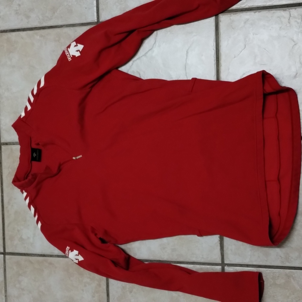 Descente cycling jersey 1/4 zip neck mountain bike